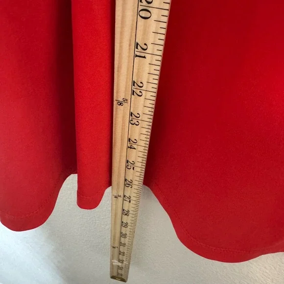 Susan Graver Red Bell Sleeve Boat Neck Top XL Women's - Picture 4 of 7